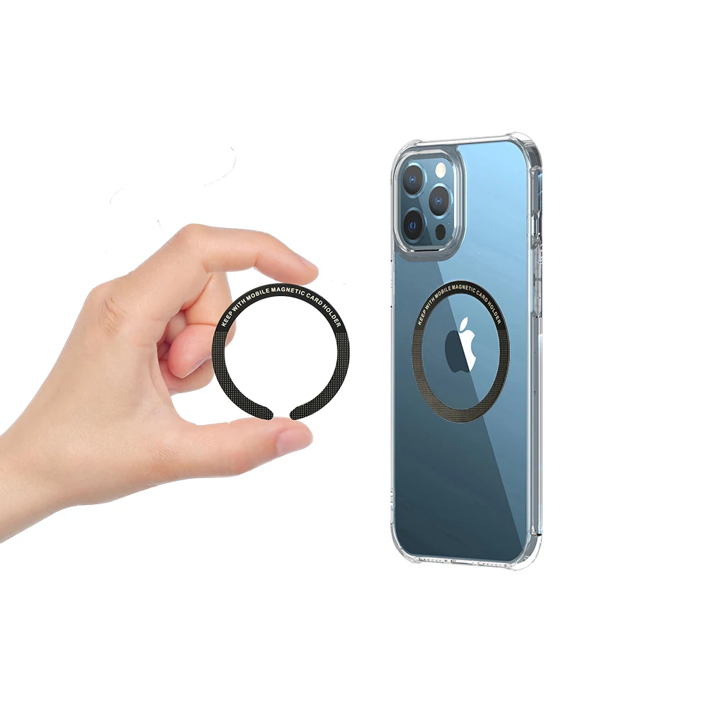 

2 Metal Plate For Magsafe Wireless Charging Ring For iphone 13 Pro Max 12 Mini Samsung S22 S21 S20 Plus Magnetic Charger Sheet