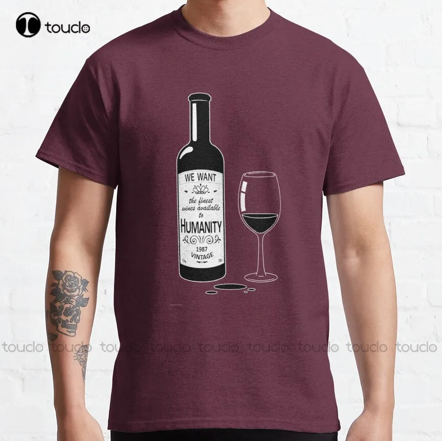 С тончайшими винными котировками Классическая футболка рубашки с воротником для