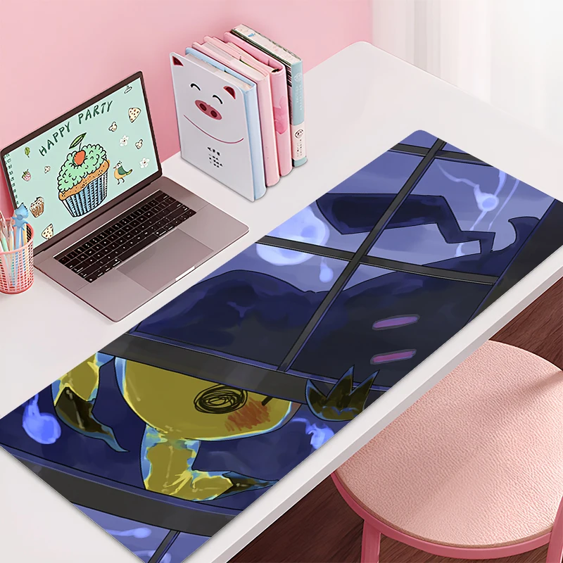 Фото Игровой коврик для мыши P-Pokemons M-Mimikyus офисный ковер коврики для мыши геймерские настольные аксессуары компьютерные большие настольные коврики ПК аниме коврик для мыши №3