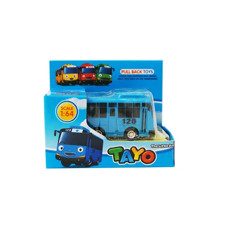 Мультяшный автобус TAYO, детские игрушки, мини автомобиль с отрывом, Корейская аниме модель автобуса, игрушечные автомобили, развивающие игрушки для детей, подарки для мальчиков