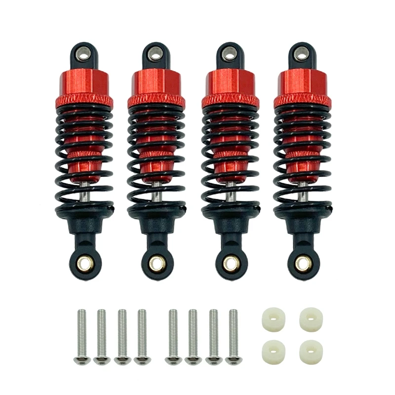 

4Pcs Aluminum Alloy Shock Absorbers Damper Set for Tamiya TT-01 TT01 TT-02 TT02 1/10 RC Car Upgrade Parts