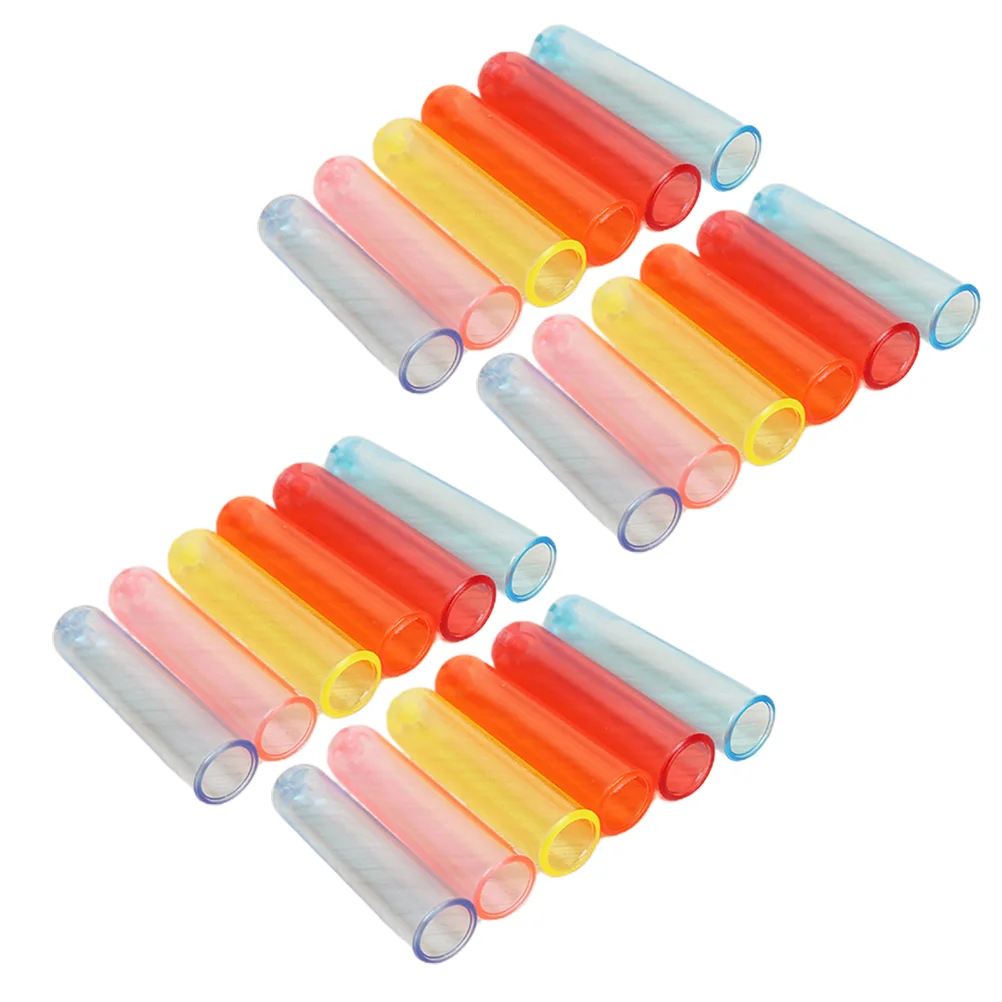 

50pcs Caps Transparent Extender Holder Stationery Gift for Students ( )