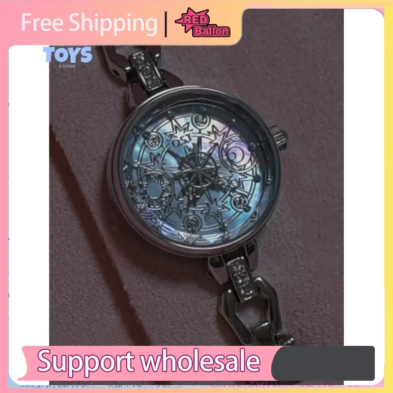 Фото Коллекционная фигурка-часы Cardcaptor Sakura Magic Wand Blind Box: Аниме-украшение для стола, подарок на день рождения для нее [В наличии] Коллекционируйте куколок №4