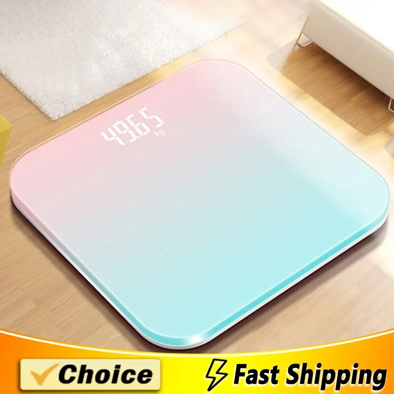 Умные стеклянные весы с цифровым дисплеем и градиентом