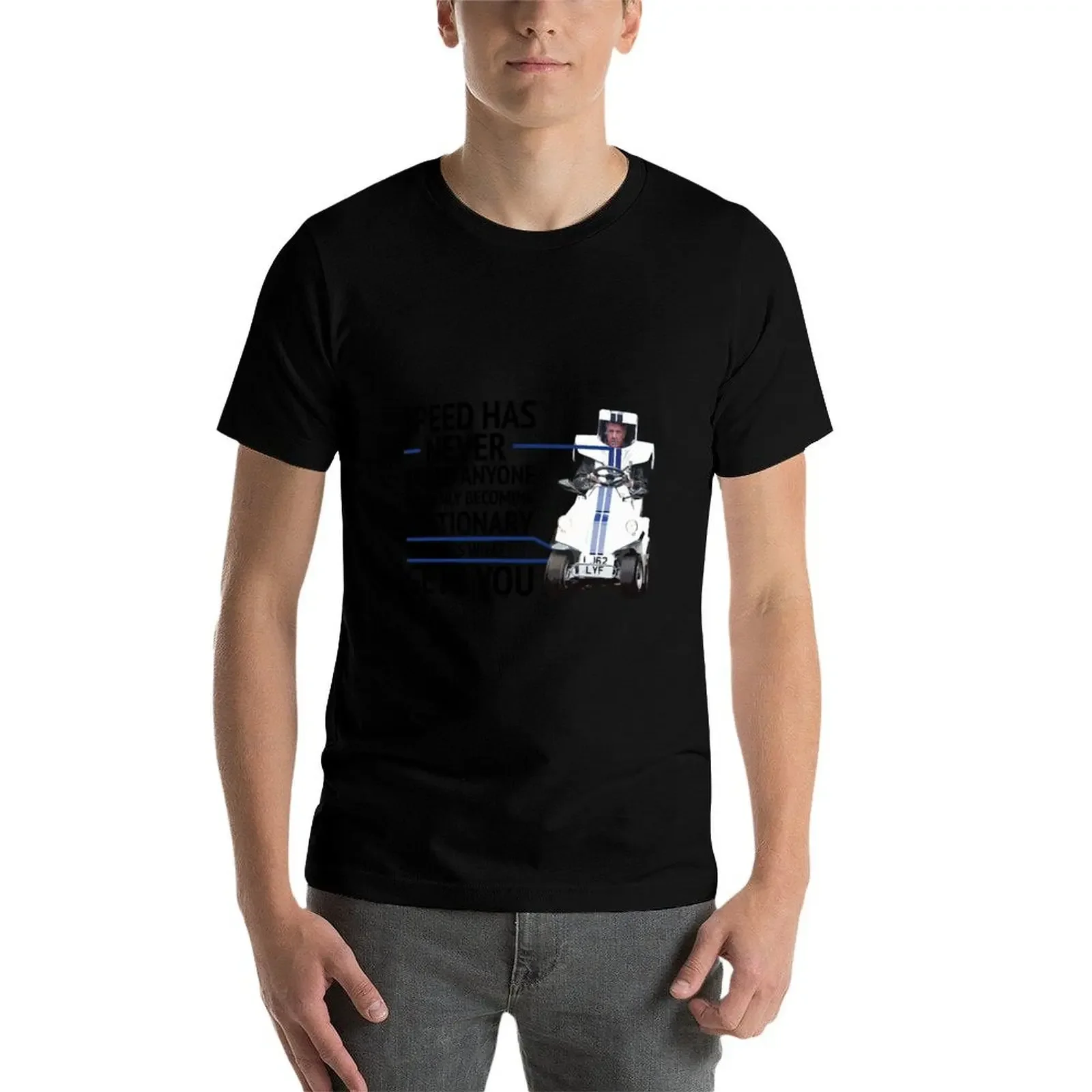 Скорость - футболка с цитатой Джереми Кларксона аниме футболки большого размера