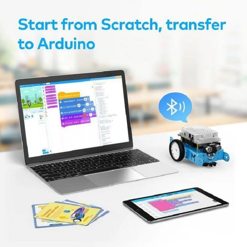 Роботизированная программируемая игрушка Makeblock mBot V1.1 с Bluetooth |