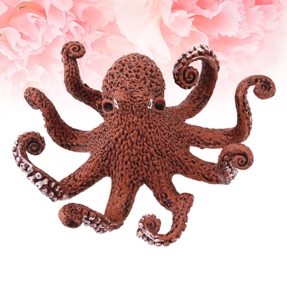 

Life Figurines Realistic Model Ocean Figures Marine Model Bath Toys for Kids Boys Octopus Squid