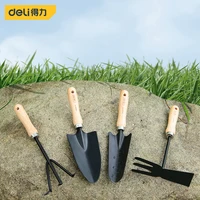 household garden tools spadeshovelhoerake multitool sets wooden non slip handle gardener portable gardening hand tools kits