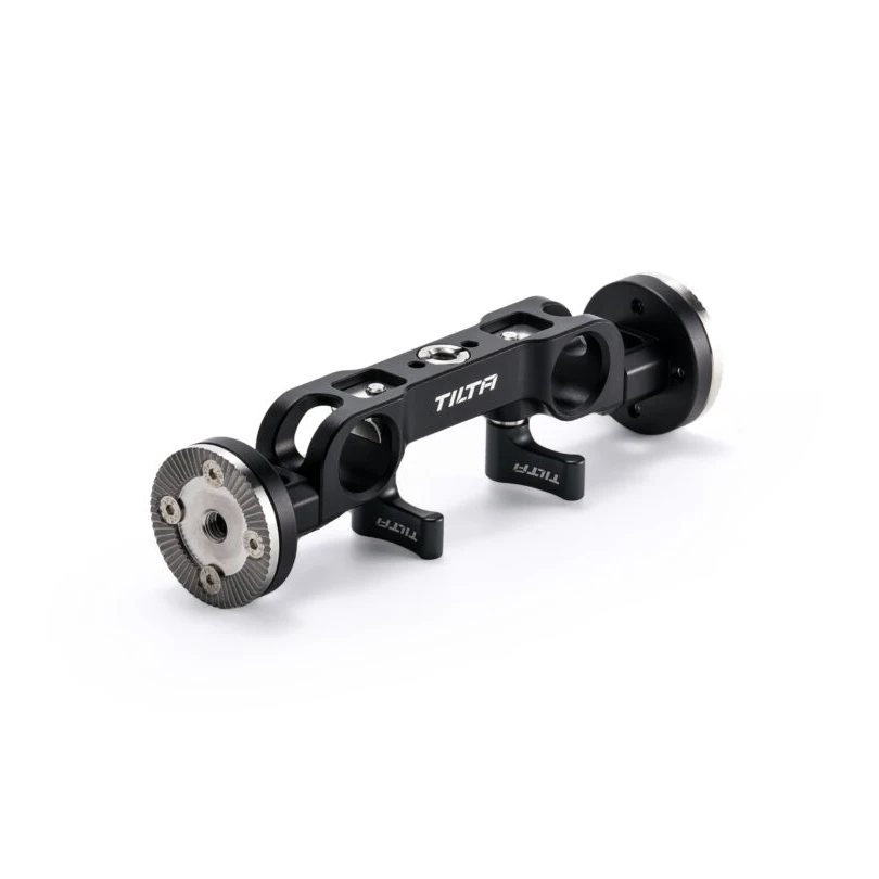 Фото Адаптер TILTA 15mm LWS Dual Rosette – черный, совместим с удлинителями розеток и рукоятками TA-DRA-15-B №1