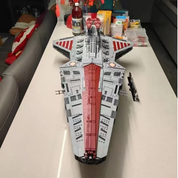 Совместимый 75367 самыеgest Venator Class Republic Attacks Cruiser строительный набор блоки кирпичи