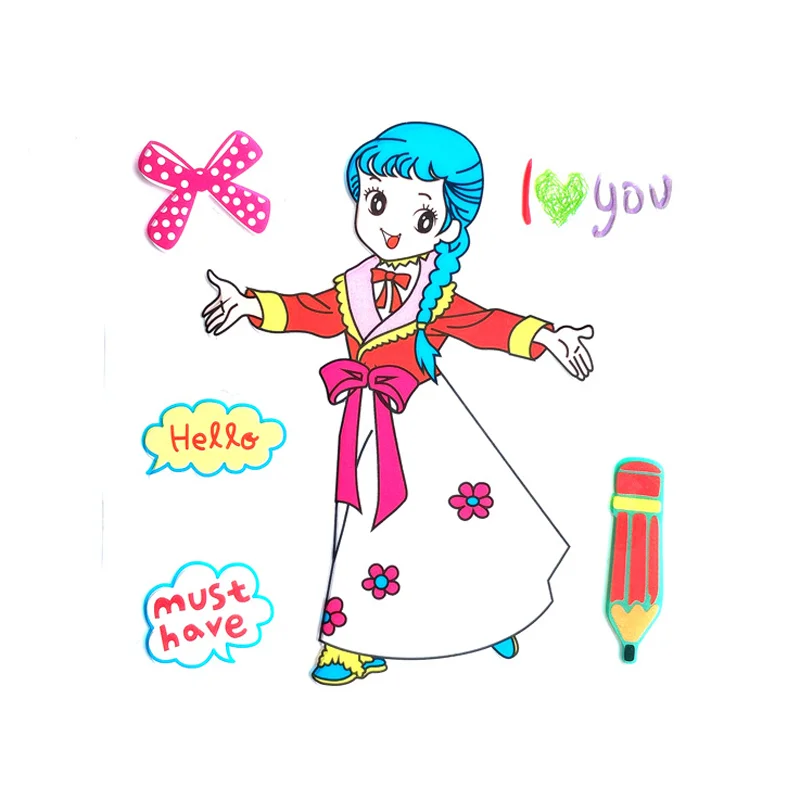 Рисунок 6 - Цветные Резиновые Марки в оплетке для девочек