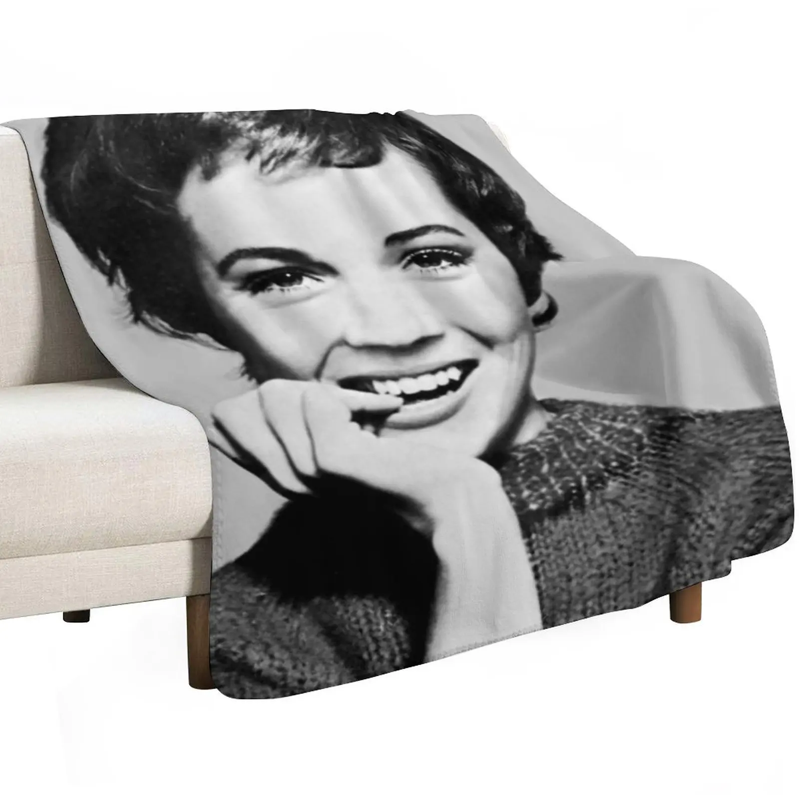 Фото Одеяло Julie Andrews V, забавный подарок на зиму, пляжное одеяло №2
