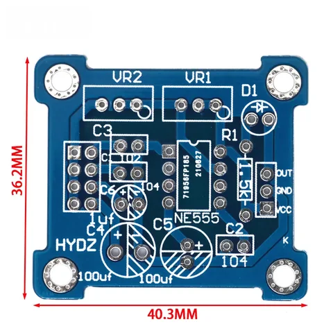 Модуль генератора импульсов NE555