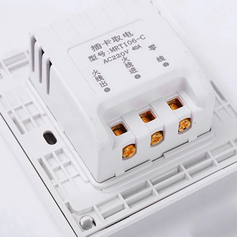 С 3-мя карточками гостиничный дом настенный переключатель для гостевой комнаты