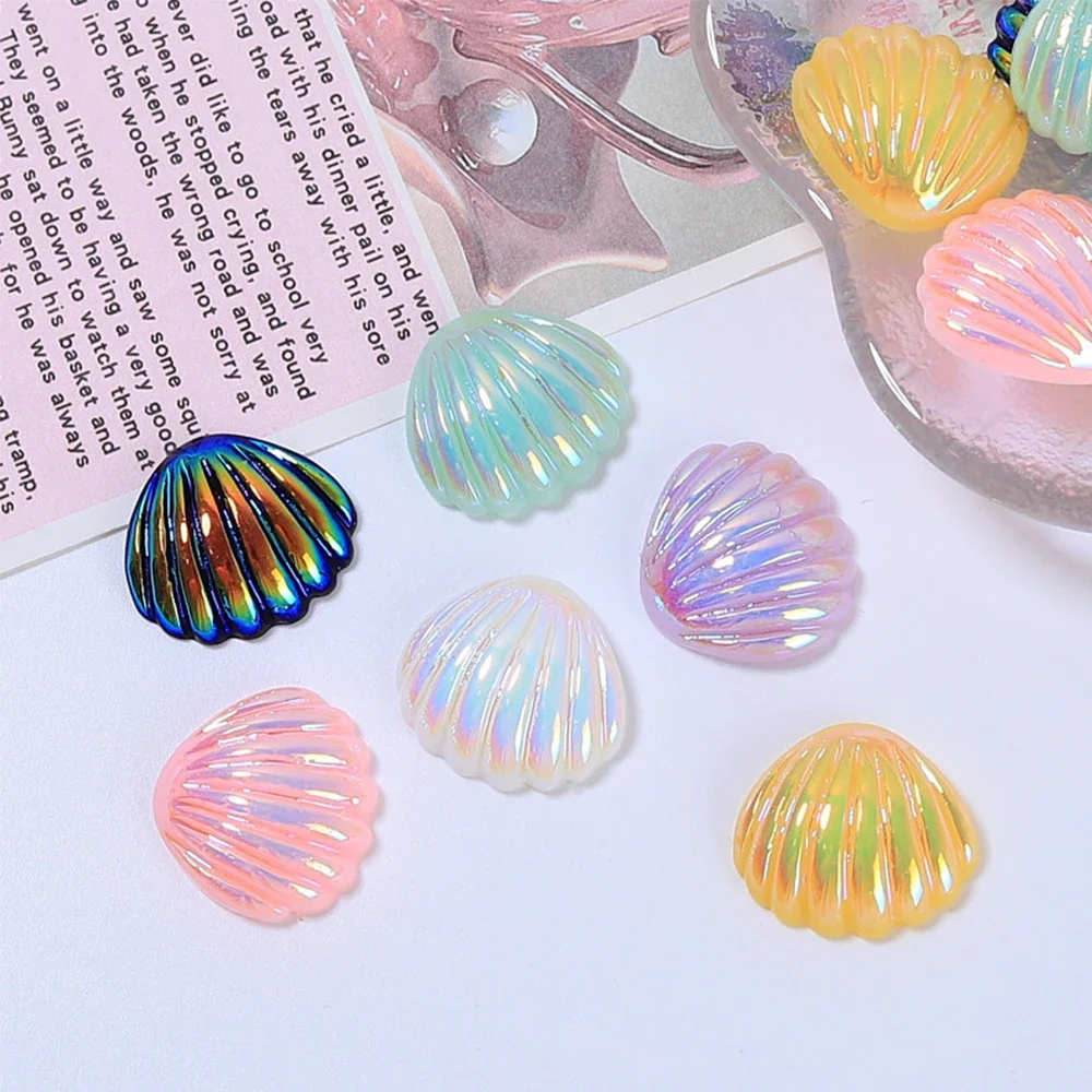 10 шт. гальванические корпуса серии миниатюрные кабошоны из смолы с плоской