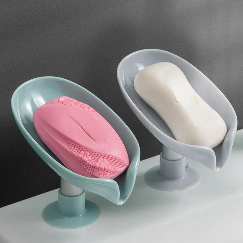 

Shaped Soap Holder Shower Soap Shelf Bath Soap Box Vertical Suction Cup Laundry Soap Dish Storage gadget Bathroom Supplies