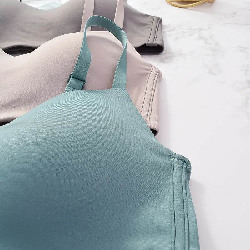 Бюстгальтер женский бесшовный с чашками пуш-ап A B | Женская одежда