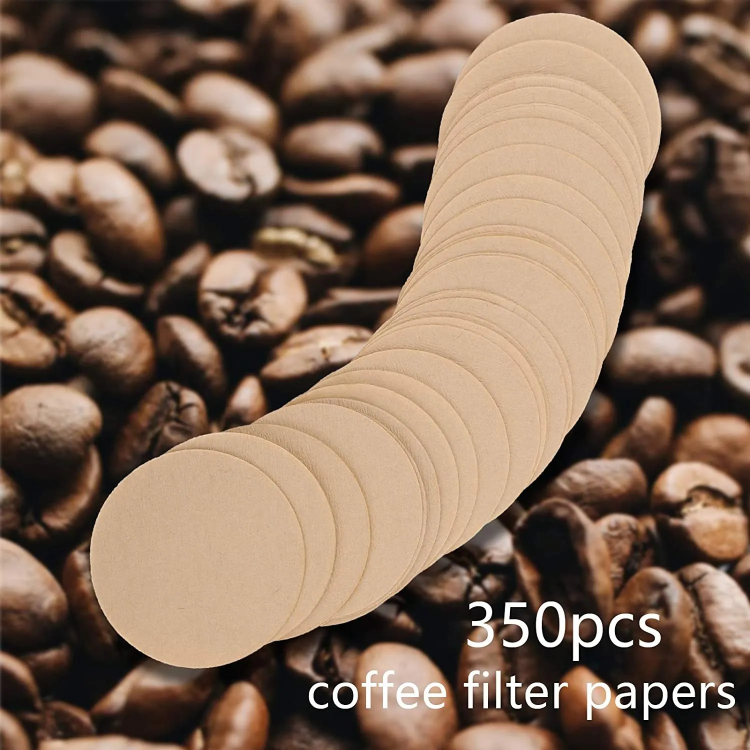 350 шт. сменные бумажные фильтры круглые одноразовые для кофеварки Aerobie Aeropress и