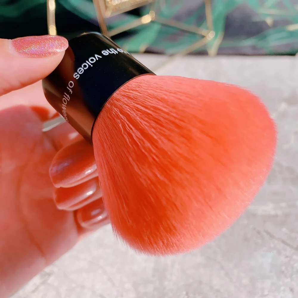 

Powder Brush Professional Makeup Brushes Loose Powder Blush Contour Brush maquiagem Soft Hair Metal Handle Beauty Make Up Tool