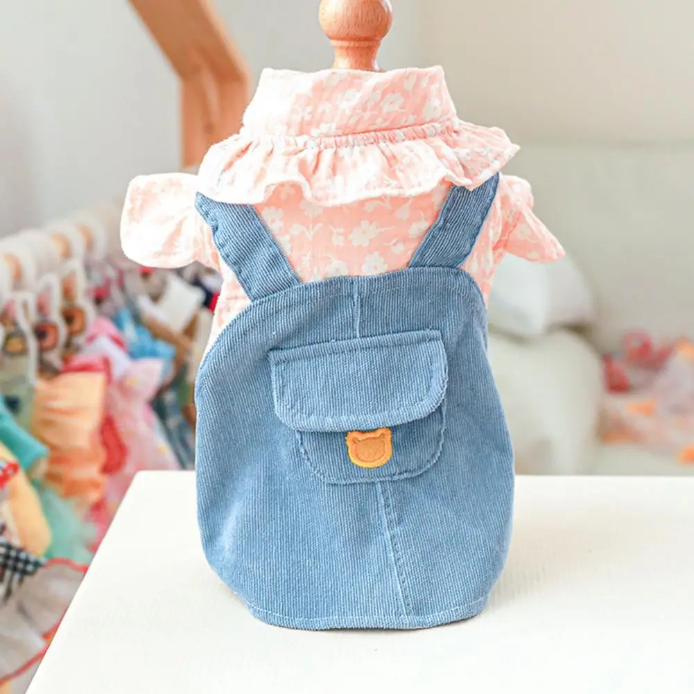 

Уютное платье принцессы для домашнего питомца, Термостойкое платье на бретельках для щенков