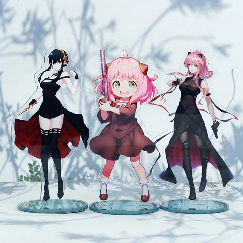 

SPYxFAMILY Anime Action Figure Acrylic Stand Model Plate Desk Decoration Twilight Anya Forger Toy Gift Collcetion