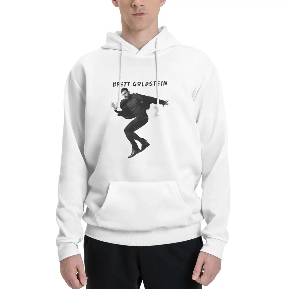 

Brett Goldstein Pin Up Polyester Hoodie Men's Women's Sweater Size XXS-3XL