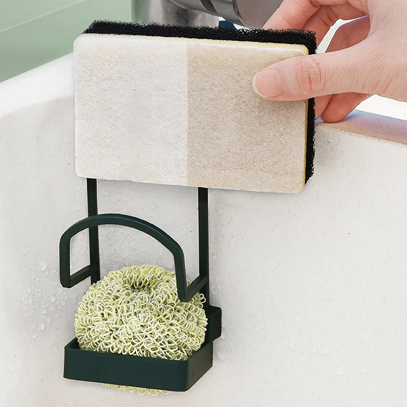 

Stainless Steel Sponge Holder Kitchen Sink Storage Organizer Kitchen Accessories For Kitchen Sink Kitchen Organization Kitchen S