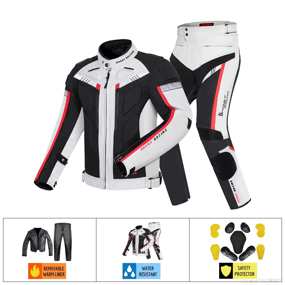 Waterproof Motorcycle Jacket Man With Removeable Linner Cold-proof Motocross Motor Biker Riding Chaquetas Suit Protective Gear enlarge