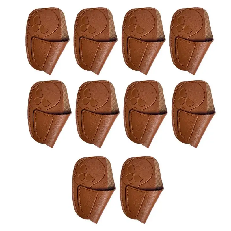 Iron Covers Set 10pcs Golf Club Iron Club Head Covers Wedge 