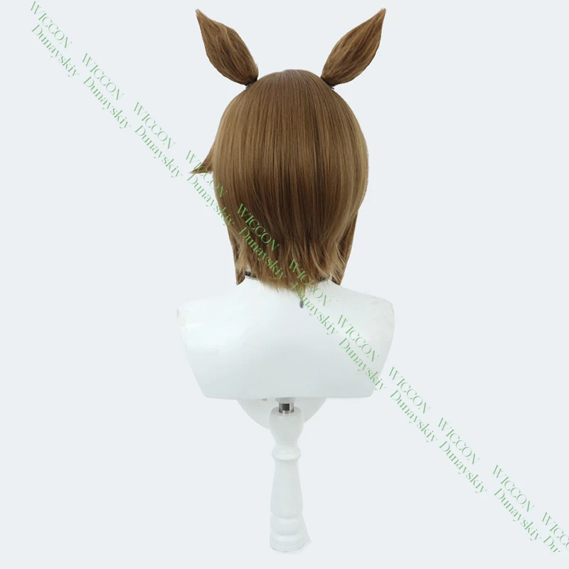 Фото Парик для косплея на Хэллоуин, уши, хвост, Uma Musume Pretty Derby Cheval Grand, синтетическое термостойкое волокно, реквизит для костюма №5