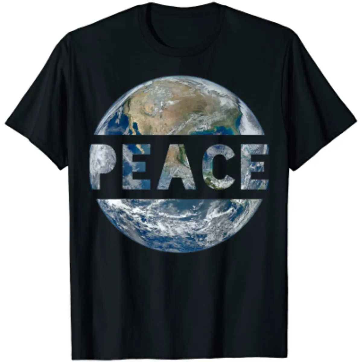 

World Peace on Earth Conscious Humanity Love and Kindness Men T-Shirt Women Shirts Men Clothing Casual Cotton Daily Tees