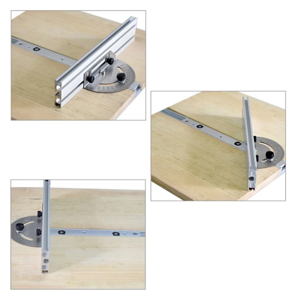 Деревообрабатывающие транспортиры регулируемая угловая линейка направляющая