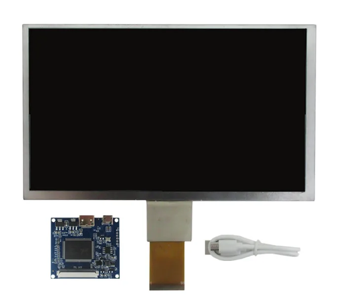 9 Inches 1024*600 Screen Display LCD Monitor With Driver Control Board Mini HDMI-Compatible For Orange Raspberry Pi 1 2 3