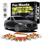 TPKE Canbus автомобильные лампы для Mazda 3 BK BL BM BN 6 GG GH GJ GL CX3 CX5 CX7 CX9