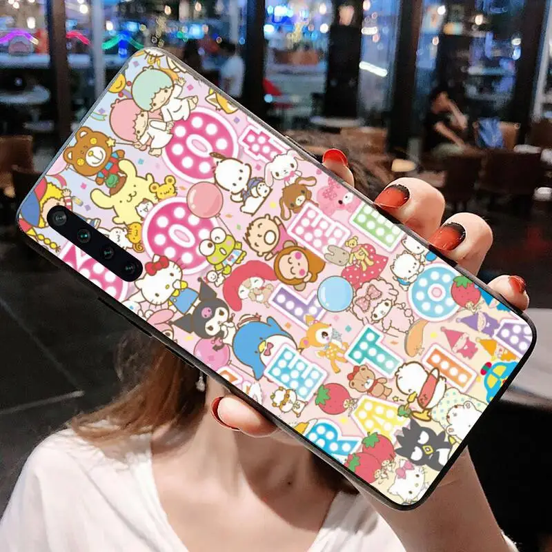Телефонный чехол My Melody Kuromi Sanrio для Xiaomi Mi Note 11 10 9 8 11X Lite 9T CC9 POCO M3 X3 Pro SE |