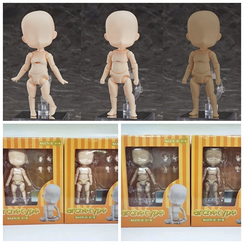 

He She BODY KUN BODY CHAN Ferrite Action Figure Anime Toys Archetype Movable Feminino PVC Figures Model Birthday Gift