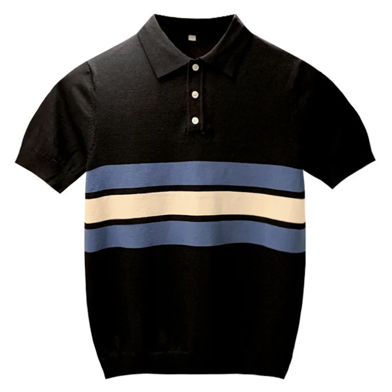 Рисунок 5 - Мужская хлопковая рубашка-поло с коротким рукавом