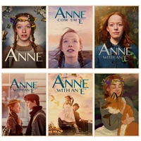 anne with an e classic vintage posters kraft paper prints and posters room wall decor