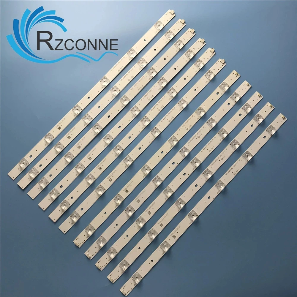 

LED Backlight strip12 lamp For Sharp 49"TV LC-49CFF5001K RF-AJ490E32-0601R-01 0601l A1 LY.45J01G001 LC-49CFE6032E LC-49CUF8472k