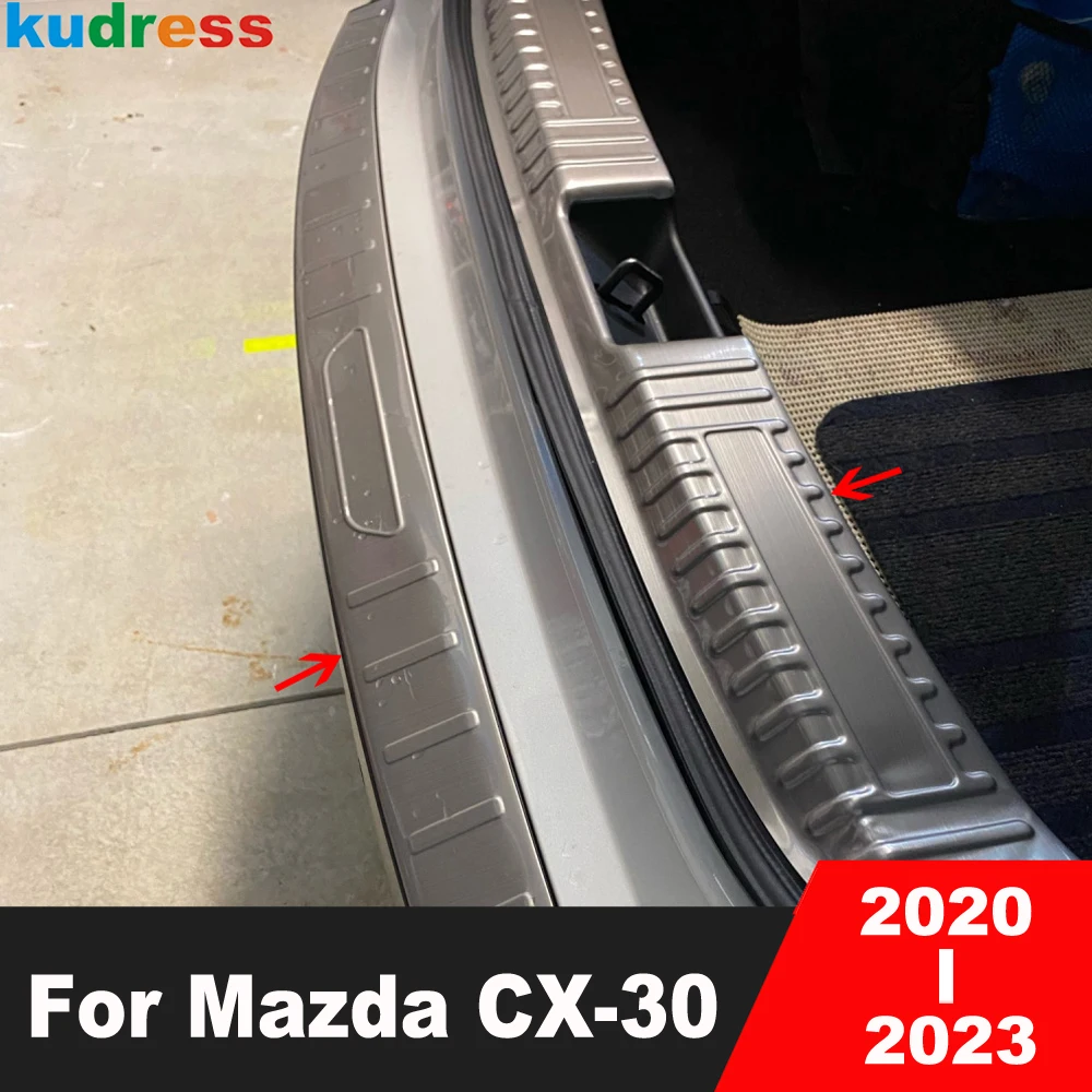 

Накладка на задний бампер для Mazda CX30 CX-30 2020 2021 2022 2023