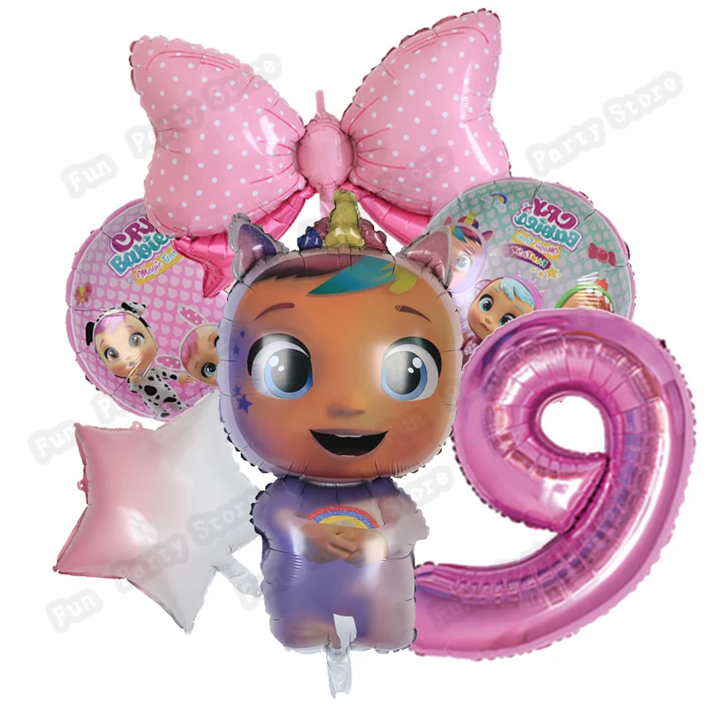 1 комплект детский праздничный розовый шар для девочек |