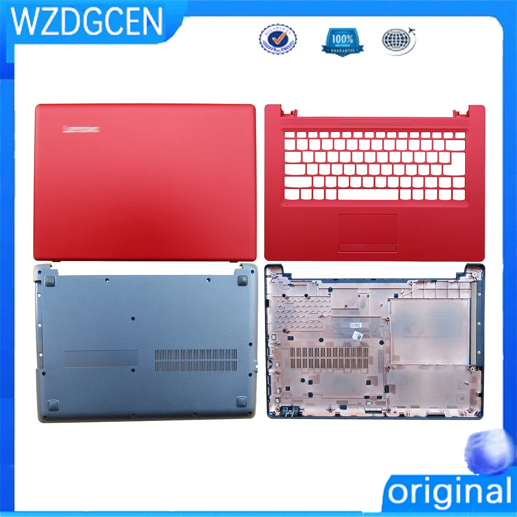 

New Laptop Bottom Case Base Cover For Lenovo Ideapad 110-14IBR Palmrest Upper Shell AP11T000600 Lower Housing