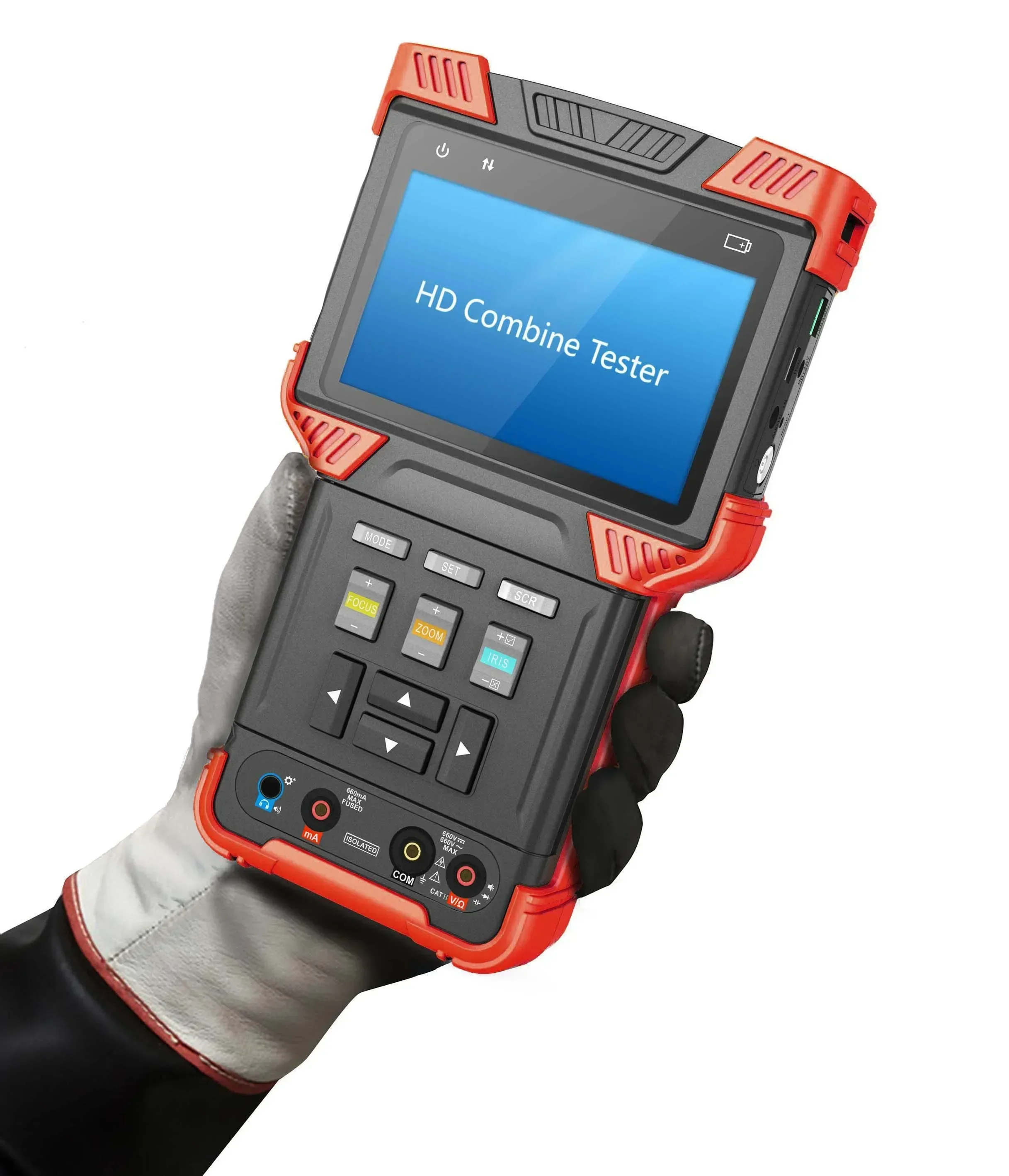 Фото T73 4-дюймовый экран CCTV TESTER Поддержка H.265/H.264 4K IP-камера TVI, AHD, CVI 3.0 Камера ONVIF Тест IP Конфигурация Тест IPC №3