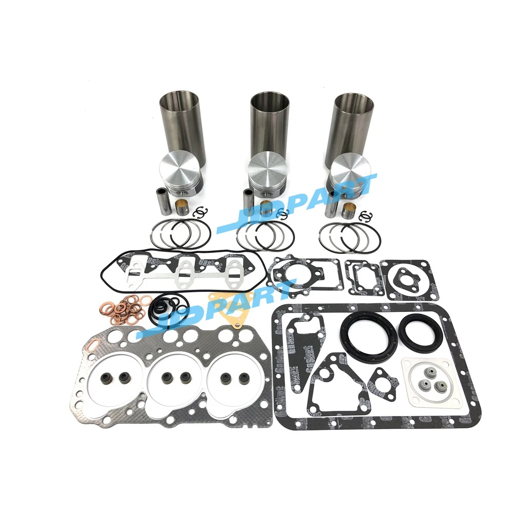 Комплект гильз цилиндра 3TN72 с комплектом прокладок для деталей двигателя Yanmar