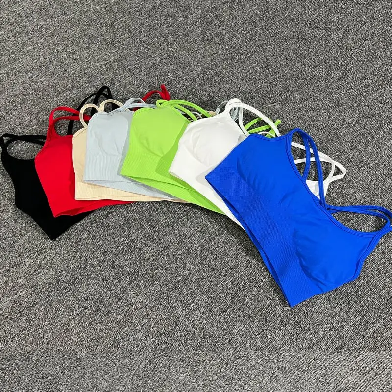 2 Piece Seamless Sports Set Women Tracksuit Yoga Set Fitness Sports Bra High Waist Leggings Gym Set Women Riding Shorts Tights