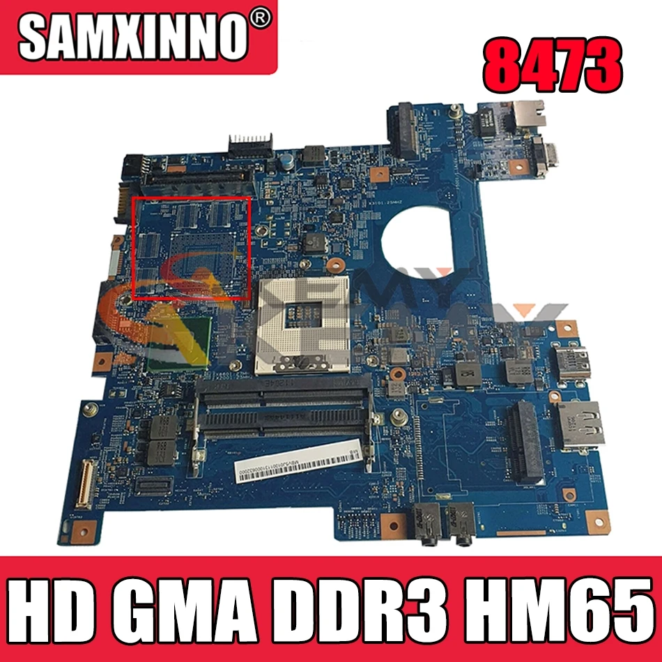 

AKEMY 10308-1M BAD40-HR MB 48.4NP01.01M MB.V4Q01.001 For acer TravelMate 8473 laptop motherboard Intel HD GMA DDR3 HM65