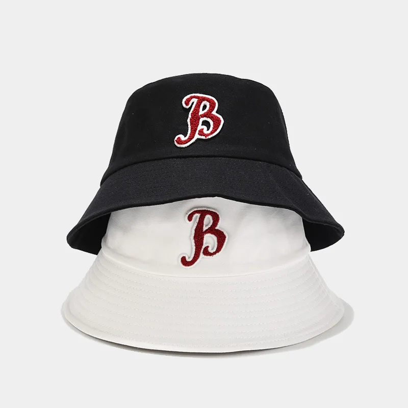 

Bucket Hat Women Men Panama Summer Sun Beach Big Brim B Letter Autumn Spring Cap Climbing Holiday Outdoor Accessory