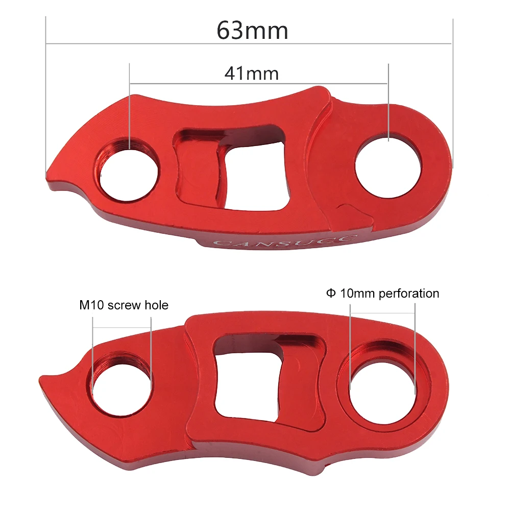 Cansucc Велосипедный Переключатель Вешалка-удлинитель Задний Кронштейн