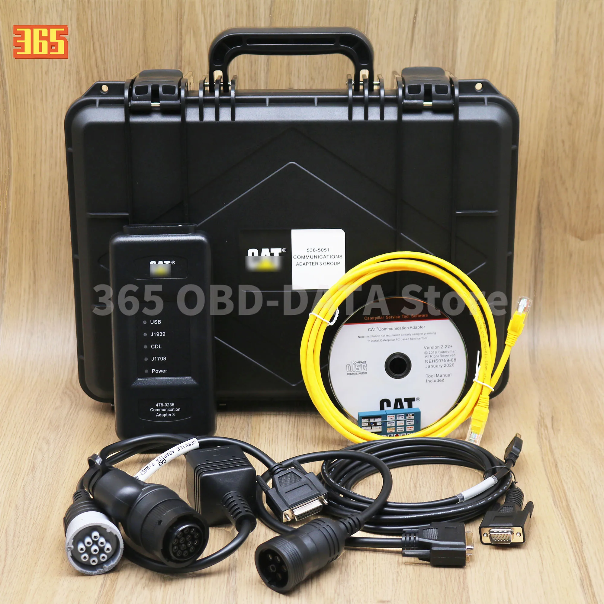 Адаптер ET4 478-0235 для диагностического инструмента экскаватора грузовика CAT связь