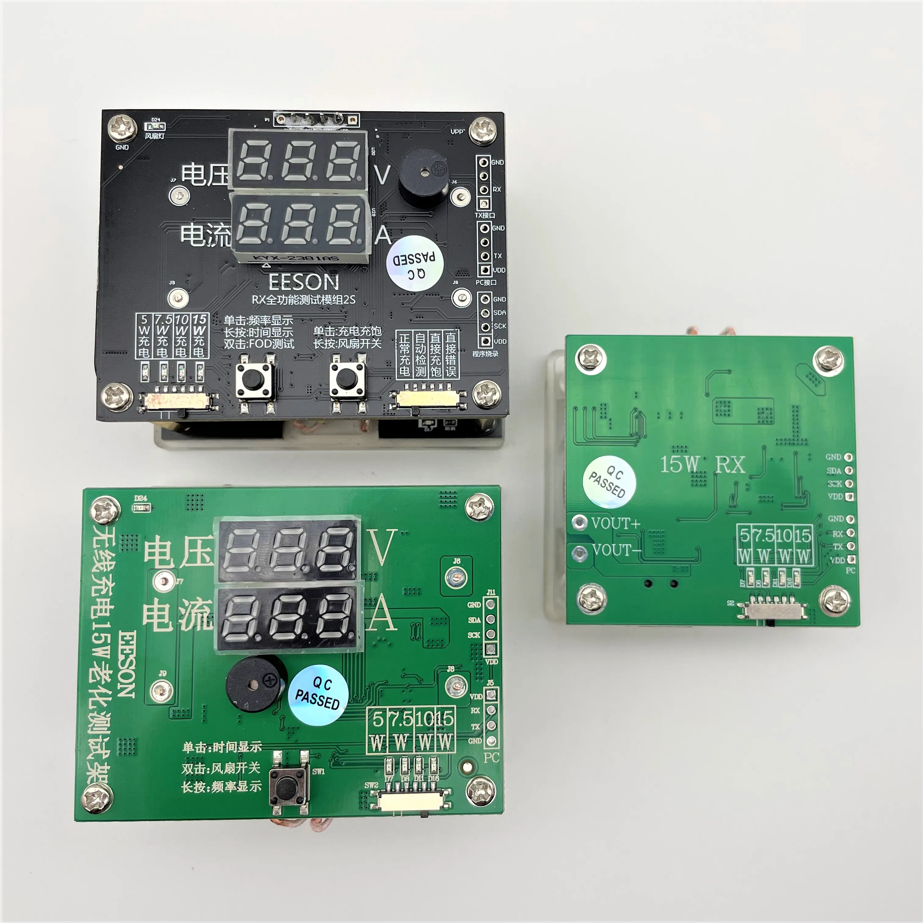 Подставка для беспроводного зарядного устройства QI с функцией быстрой зарядки